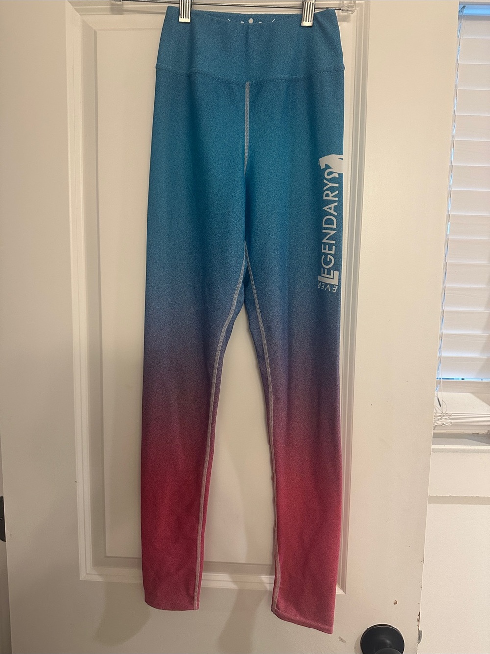 Ombre Blue to Pink Women's Leggings